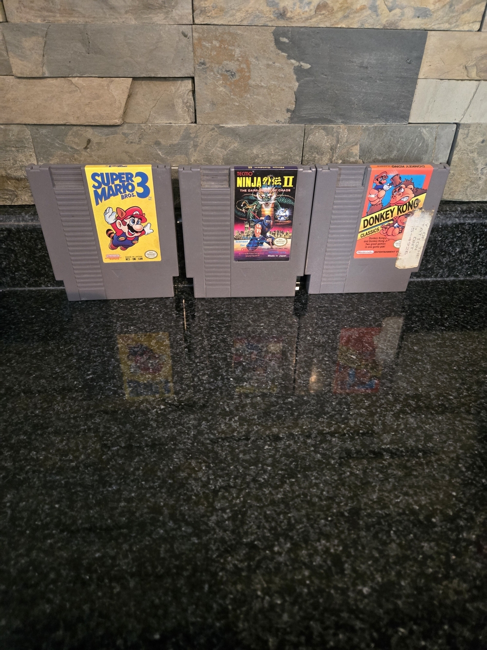 Nintendo NES Game Cartridge Lot